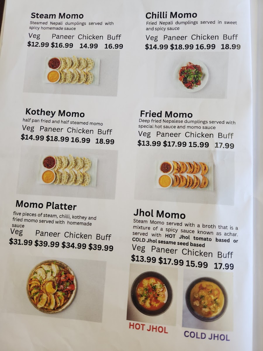 Menu Bhoye Chhen - The Best And Authentic Nepali Restaurant-1